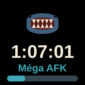 Minuteur mégalodon AFK